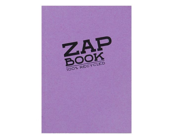 1/2 Zap Book carnet spiralé 80F A6 80g. - Clairefontaine